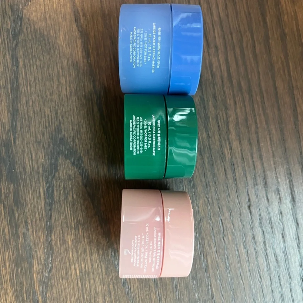 LANEIGE Cica, Bouncy & Firm, Water Sleeping Mask Trio - Picture 5 of 5